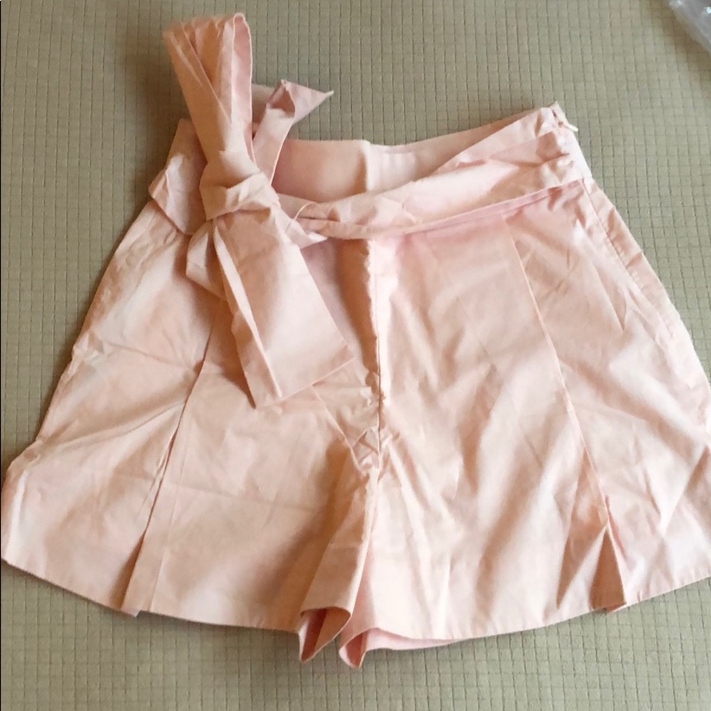 NWOT J.Crew tie waist short in cotton - Picture 4 of 5